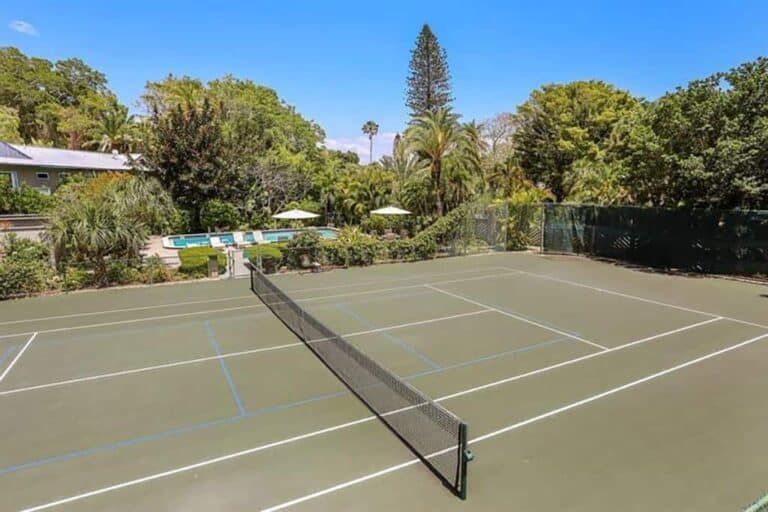 Lands End Homes in Longboat Key, FL - Tennis Court