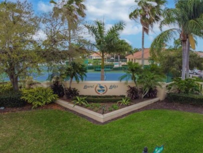 Laurel Lakes Homes in Sarasota, FL. - Entrance Sign