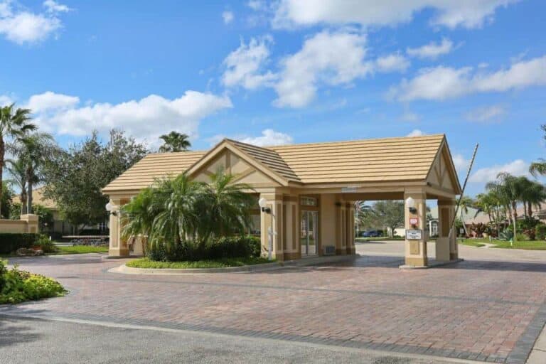 Laurel Lakes Homes in Sarasota, FL. - Gate House