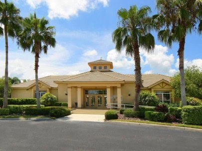 Laurel Lakes Homes in Sarasota, FL. - Clubhouse Front