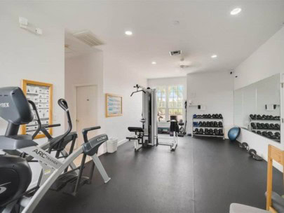 Laurel Lakes Homes in Sarasota, FL. - Fitness Room