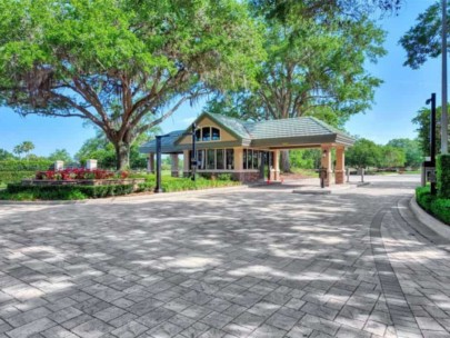 Laurel Oak Estates Homes in Sarasota, FL. - Guard Gate House