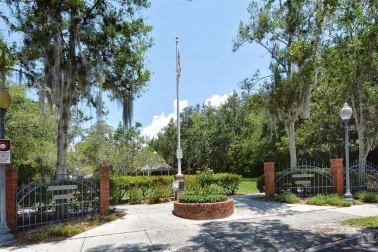 Laurel Park Homes in Sarasota, FL. - Gates for the Park
