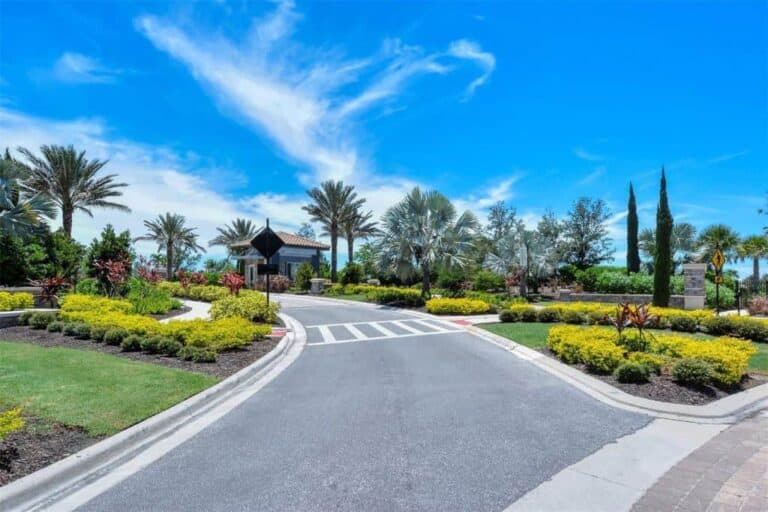 Legacy Estates Homes in Palmer Ranch Sarasota, FL. - Gated Entry