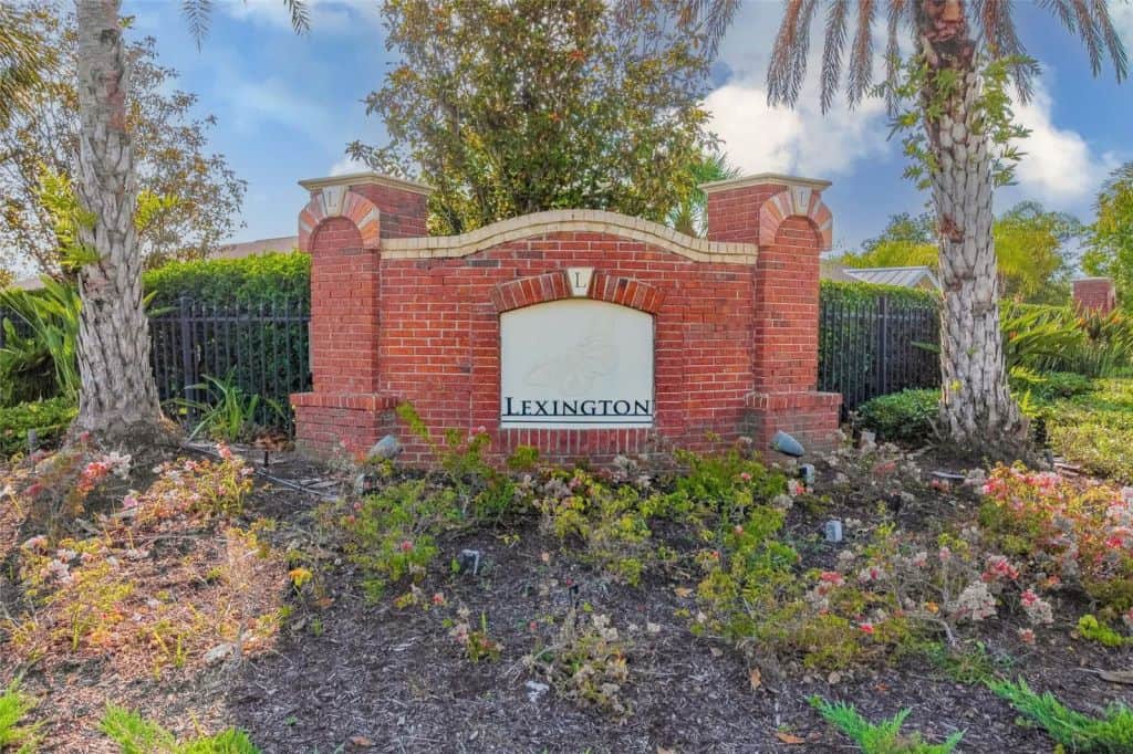 Lexington Homes in Parrish, FL. - Entrance Sign