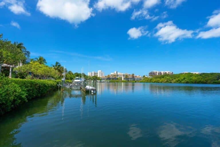 Lighthouse Point Homes in Longboat Key, FL. - Waterfront Aerial
