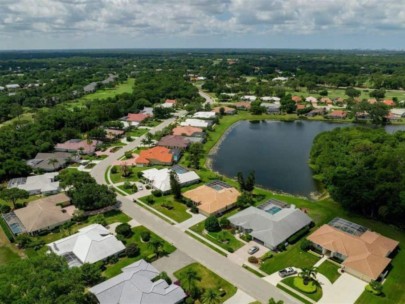 Links At Palm Aire Homes in Sarasota, FL. - Aerial