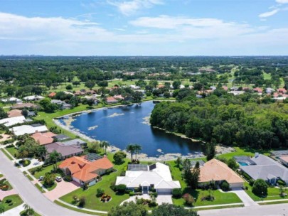 Links At Palm Aire Homes in Sarasota, FL. - Aerial