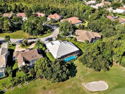 Links At Palm Aire Homes in Sarasota, FL. - Aerial