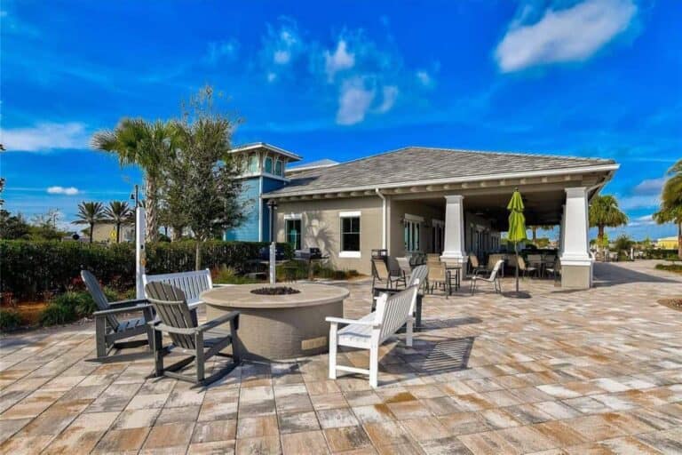 Mallory Park Homes in Lakewood Ranch, FL. - Fire Table