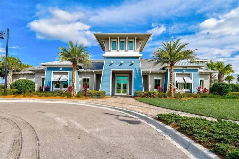 Mallory Park Homes in Lakewood Ranch, FL. - Gated Entry