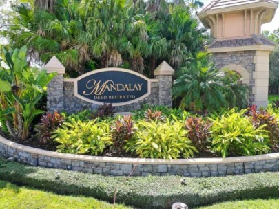 Mandalay Homes in Bradenton, FL. - Entrance Sign