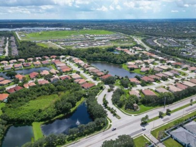 Mandalay Homes in Bradenton, FL. - Aerial