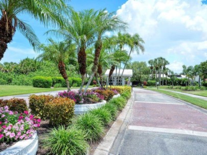 Marbella Homes in Palmer Ranch Sarasota FL. - Entrance