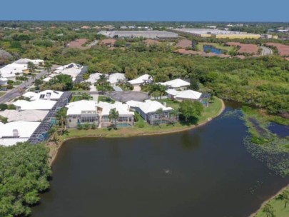 Marbella Homes in Palmer Ranch Sarasota FL. - Aerial