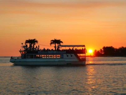 Midnight Harbor Homes in Siesta Key, FL. - Sunset Cruise