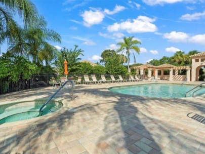 Mira Lago Homes in Palmer Ranch Sarasota, FL. - Pool & Hot Tub