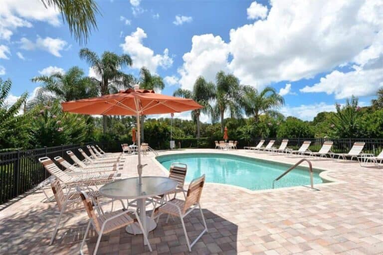 Mira Lago Homes in Palmer Ranch Sarasota, FL. - Pool