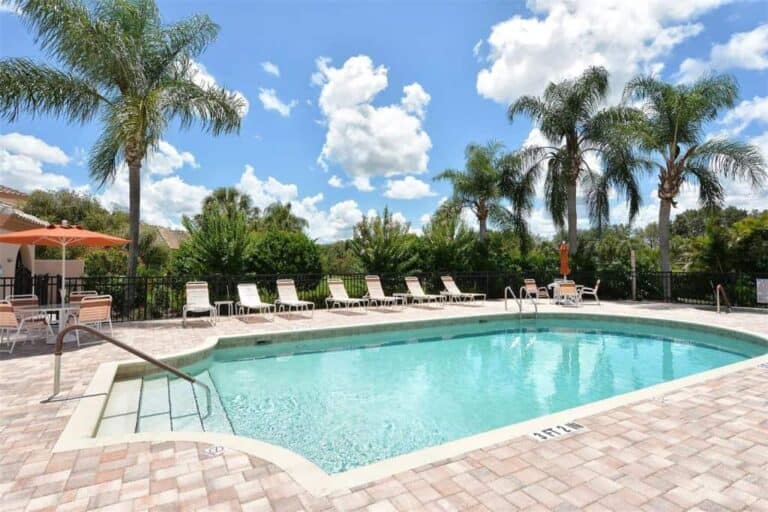 Mira Lago Homes in Palmer Ranch Sarasota, FL. - Pool