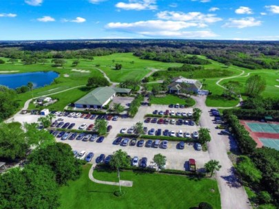 Misty Creek Homes in Sarasota, FL. - Clubhouse Aerial