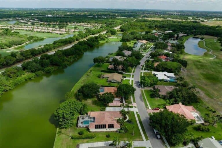 Misty Creek Homes in Sarasota, FL. - Aerial