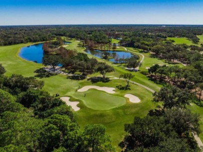 Misty Creek Homes in Sarasota, FL. - Golf Course Aerial