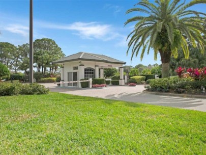 Misty Creek Homes in Sarasota, FL. - Gated Entry