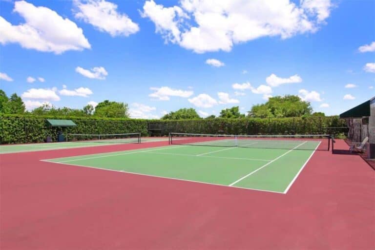 Misty Creek Homes in Sarasota, FL. - Tennis Court