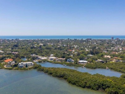 North Harbor Homes in Siesta Key, FL. - Aerial