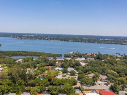 North Harbor Homes in Siesta Key, FL. - Aerial