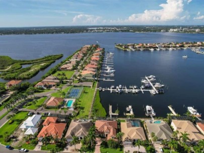 Northshore At Riviera Dunes Homes in Palmetto FL. - Aerial