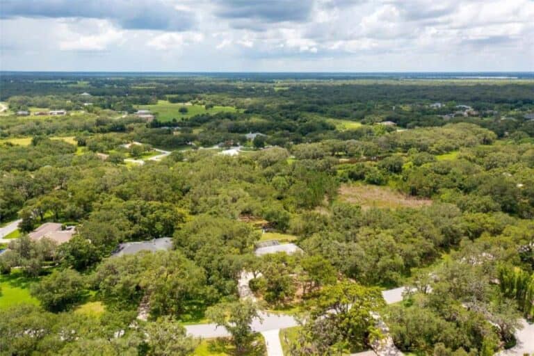 Oak For Homes For Sale in Sarasota, FL. - Aerial