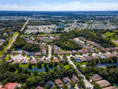 Oakley Place Homes in Ellenton, FL. - Aerial