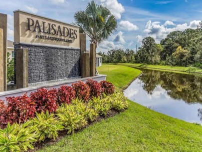 Palisades Homes in Lakewood Ranch, FL. - Entrance Sign