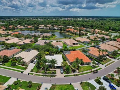 Palmer Glen Homes in Sarasota, FL. - Aerial