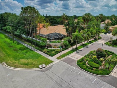 Palmer Glen Homes in Sarasota, FL. - Aerial