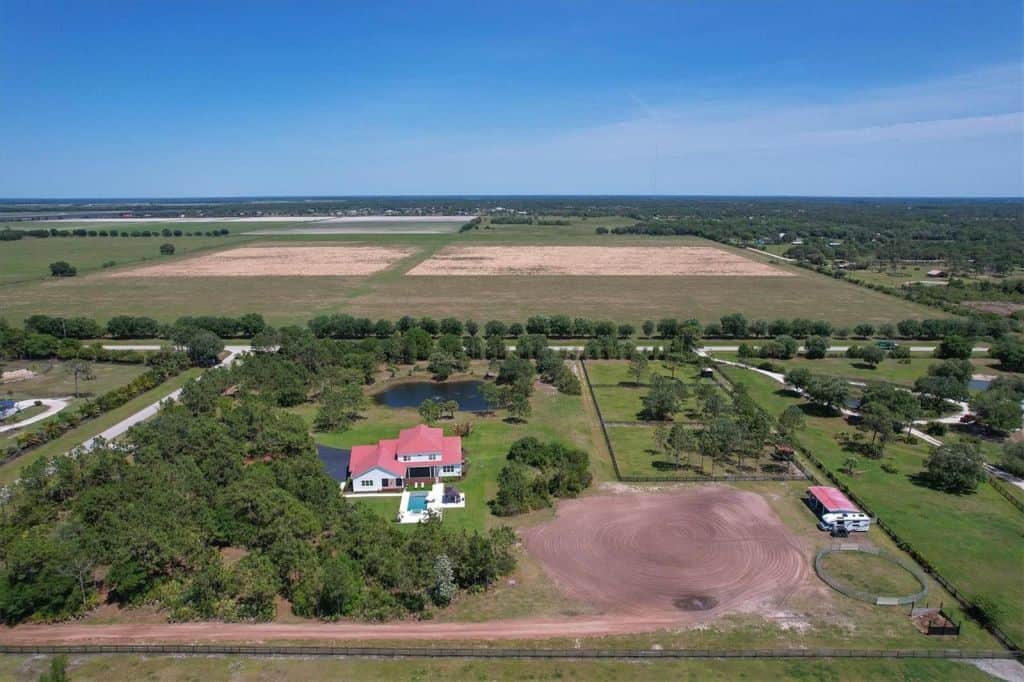 Panther Ridge Homes in Bradenton, FL. - Aerial