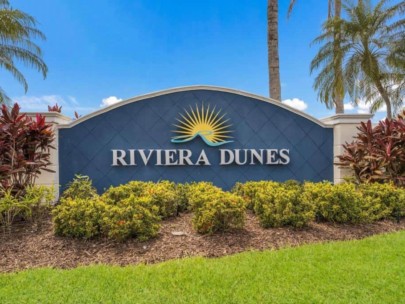 Peninsula At Riviera Dunes Homes in Palmetto, FL. - Entrance Sign