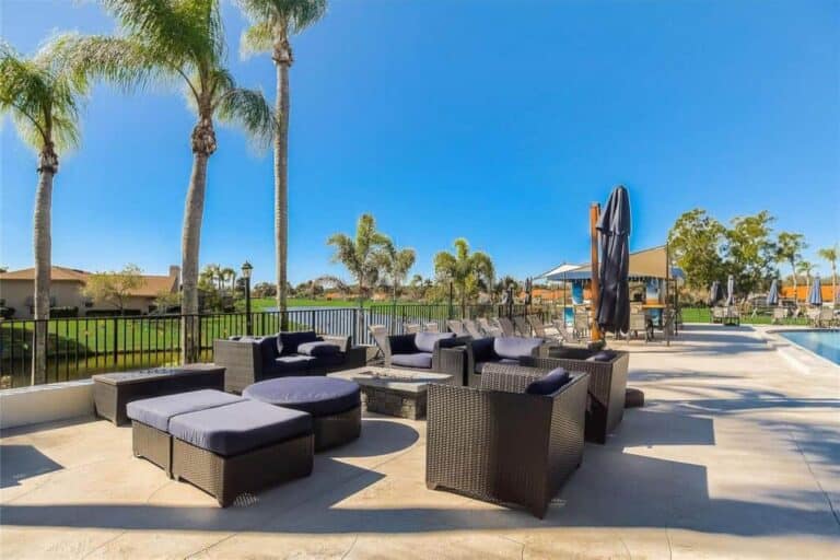 Peridia Homes in Bradenton, FL. - Clubhouse Patio