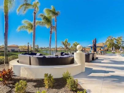 Peridia Homes in Bradenton, FL. - Clubhouse Patio