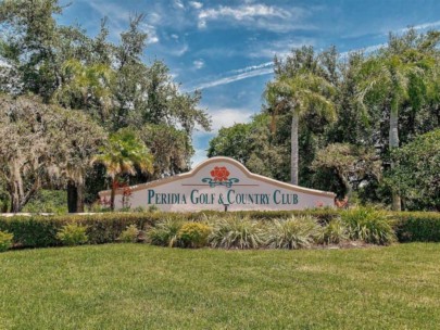 Peridia Homes in Bradenton, FL. - Entrance Sign