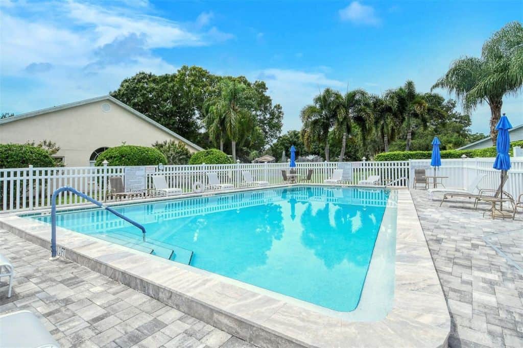 Pinehurst Homes in Palm Aire Sarasota, FL. - Pool