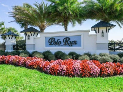 Polo Run Homes in Lakewood Ranch, FL. - Entrance Sign