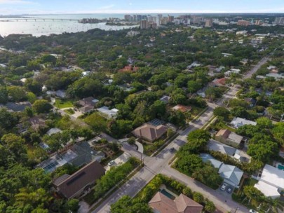 Pomelo Place Homes in Sarasota, FL. - Aerial