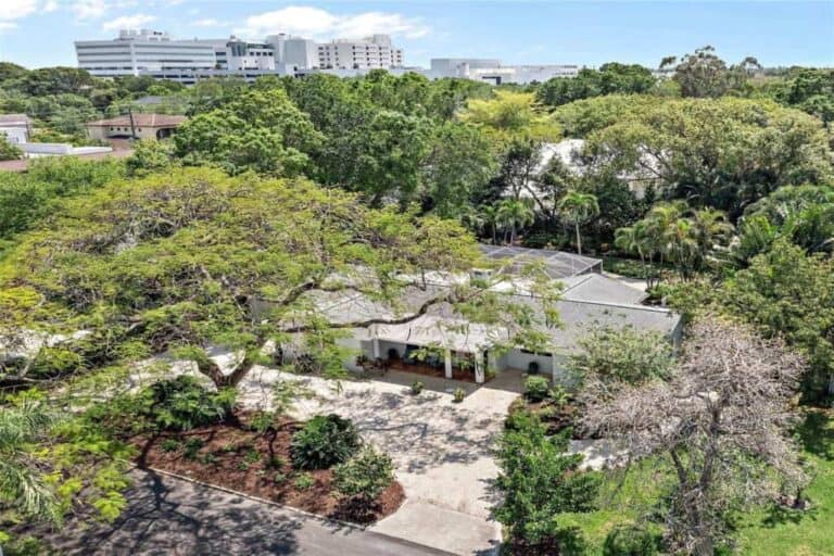 Pomelo Place Homes in Sarasota, FL. - Aerial &amp; House