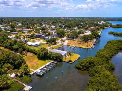 Portofino On The Bay Homes in Sarasota, FL. - Aerial