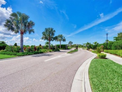 Promenade Estates Homes in Palmer Ranch Sarasota, FL. - Gated Entry