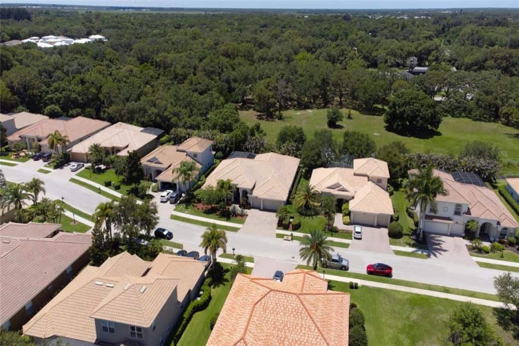 Red Hawk Reserve Homes in Sarasota, FL - Aerial