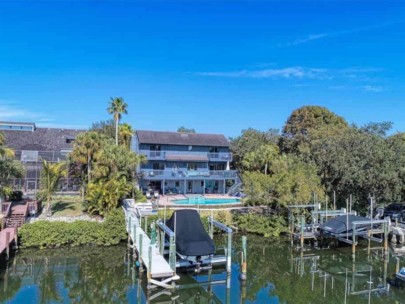 Riegels Landing Homes in Siesta Key, FL. - Boat Dock