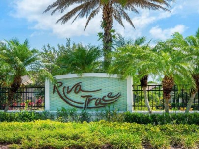 Riva Trace Homes in Bradenton, FL. - Entrance Sign